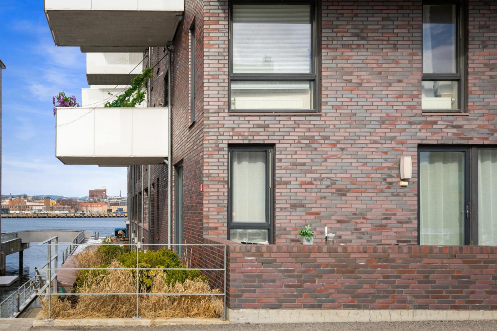 Luxury 2-Bedroom Apartment With Seaview In Oslo City Center Eksteriør billede